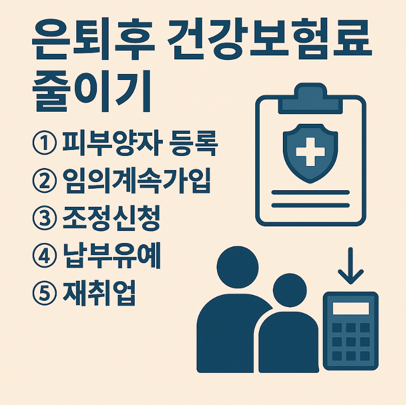 건강보험료 줄이는법