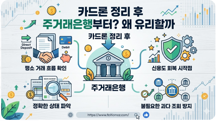 카드론 정리 뒤 주거래은행부터 보는 게 유리한 이유