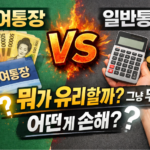 급여통장 일반통장 차이 완벽 정리｜혜택·조건·선택 기준 한눈에 비교